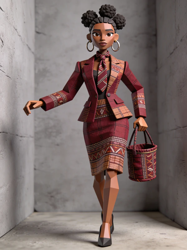Stylized Confident Walk