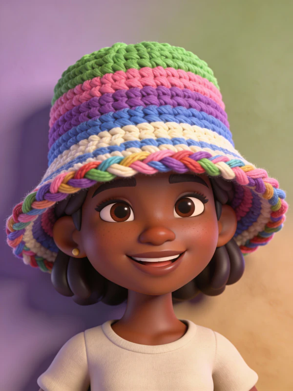 Colorful Crochet Hat