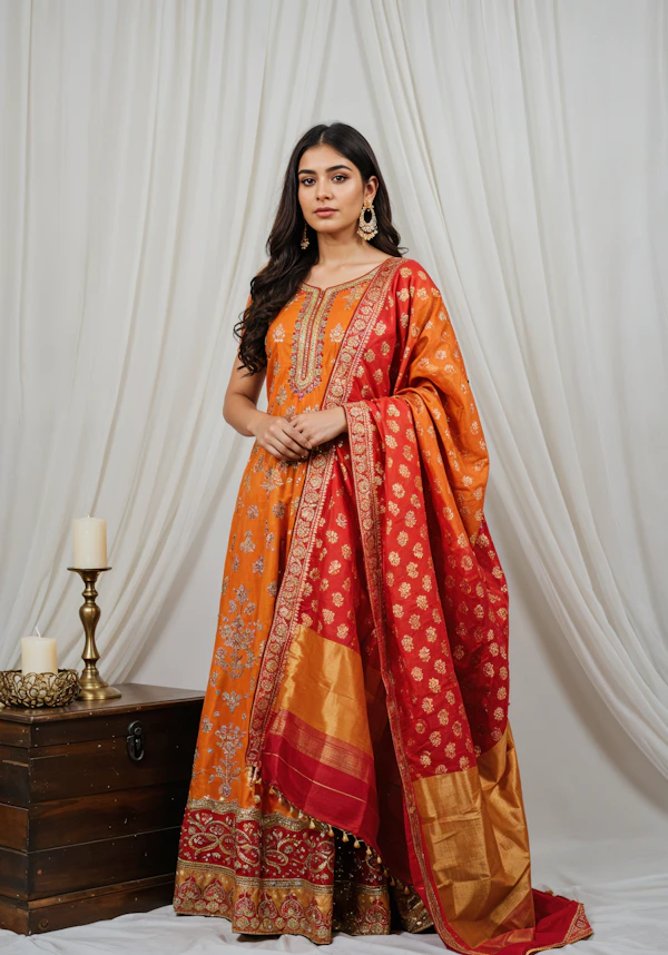 Traditional Fashion Portrait