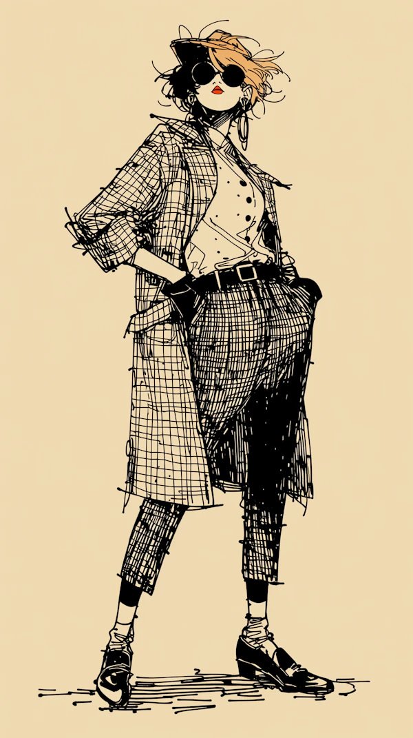 Stylish Monochrome Art