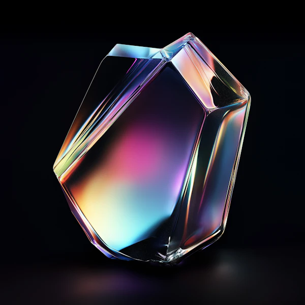 Futuristic Crystal Object