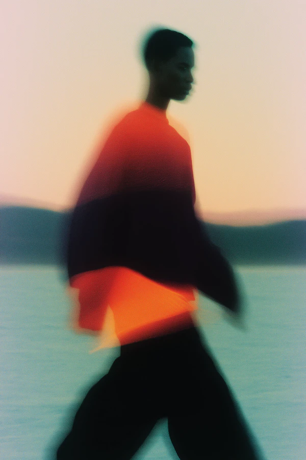 Abstract Sunset Walk