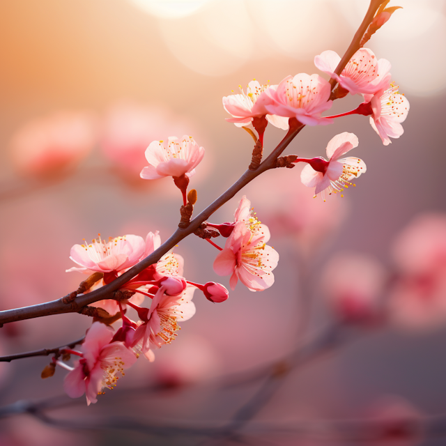 Ethereal Spring Blossoms