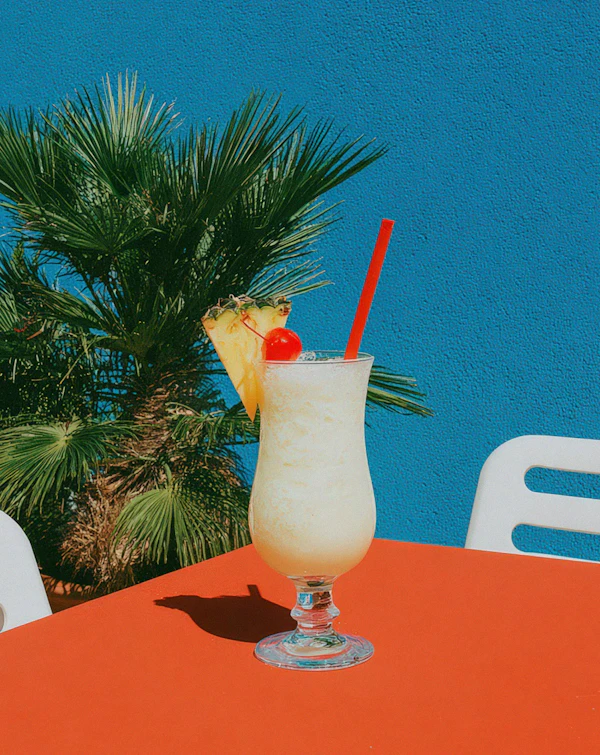 Tropical Drink Scene