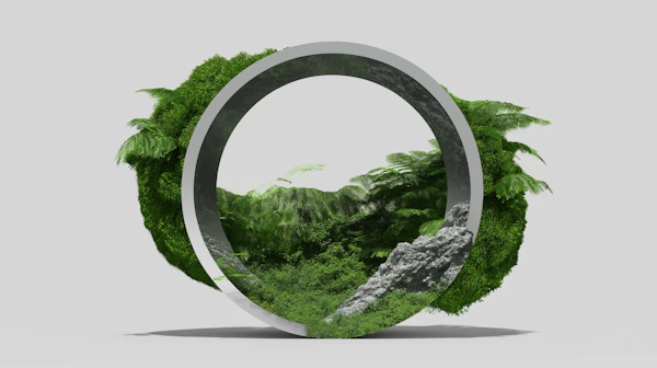 Modern Nature Frame