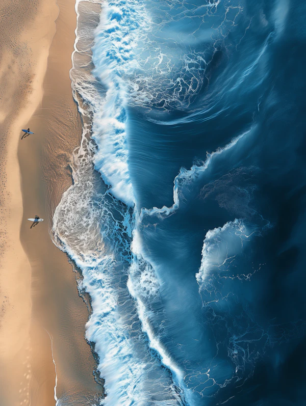 Aerial Beach View