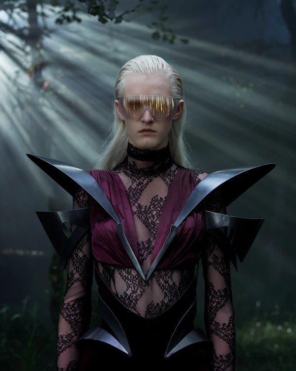 Futuristic Forest Portrait