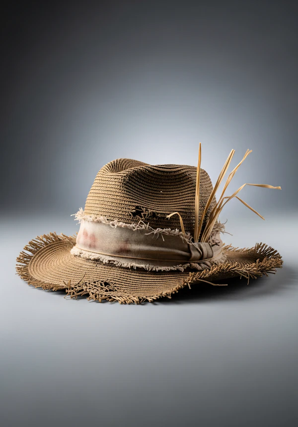 Rustic Straw Hat