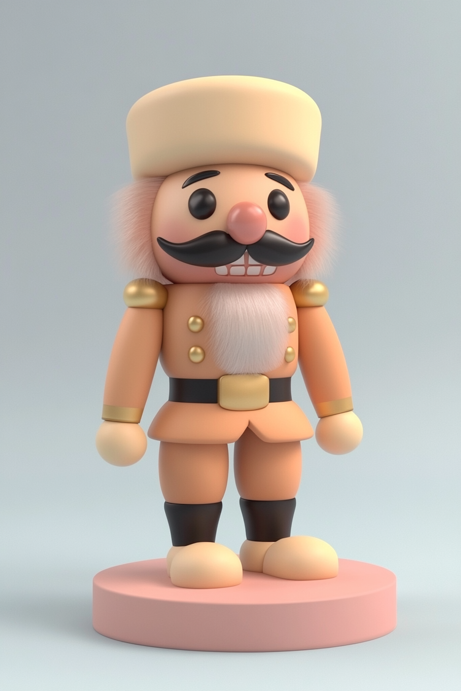 Cartoon Nutcracker Soldier