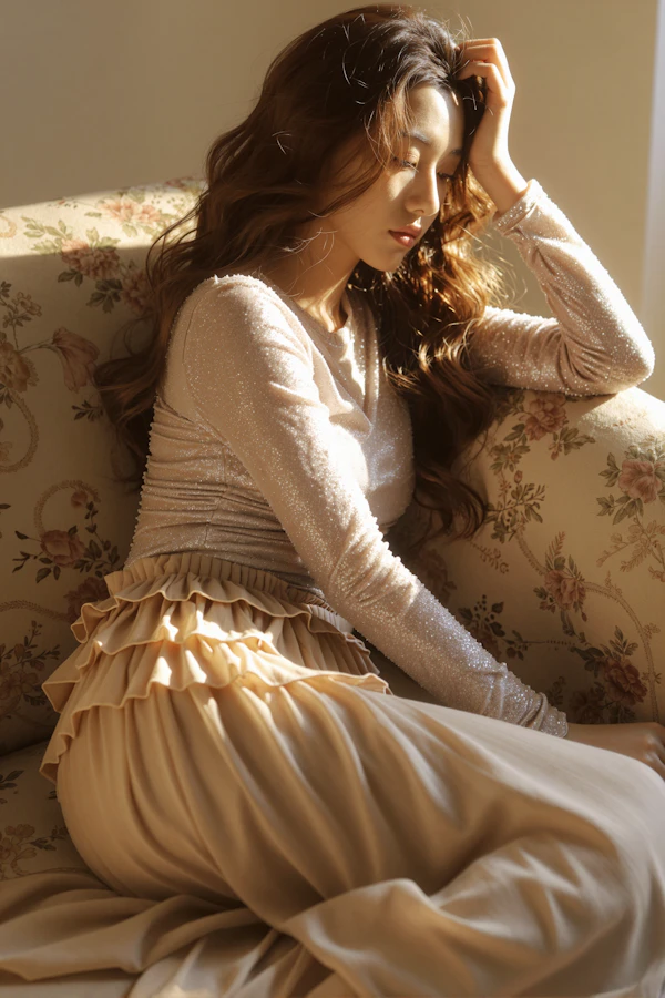 Contemplative Woman