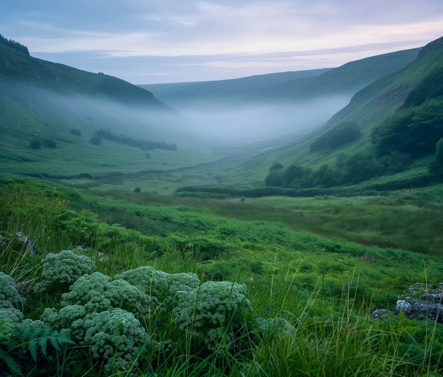 Mystical Green Valley