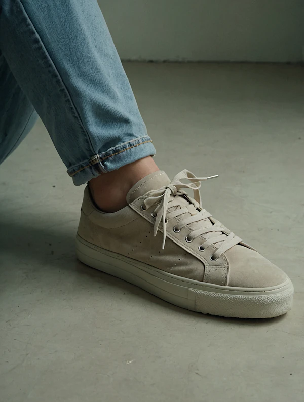 Minimalist Denim & Sneakers