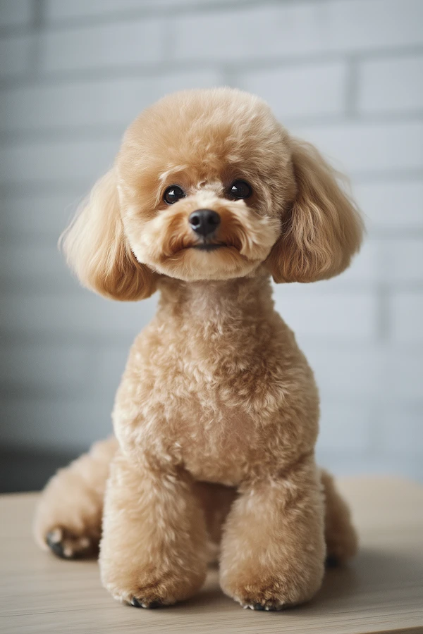 Fluffy Dog Portrait