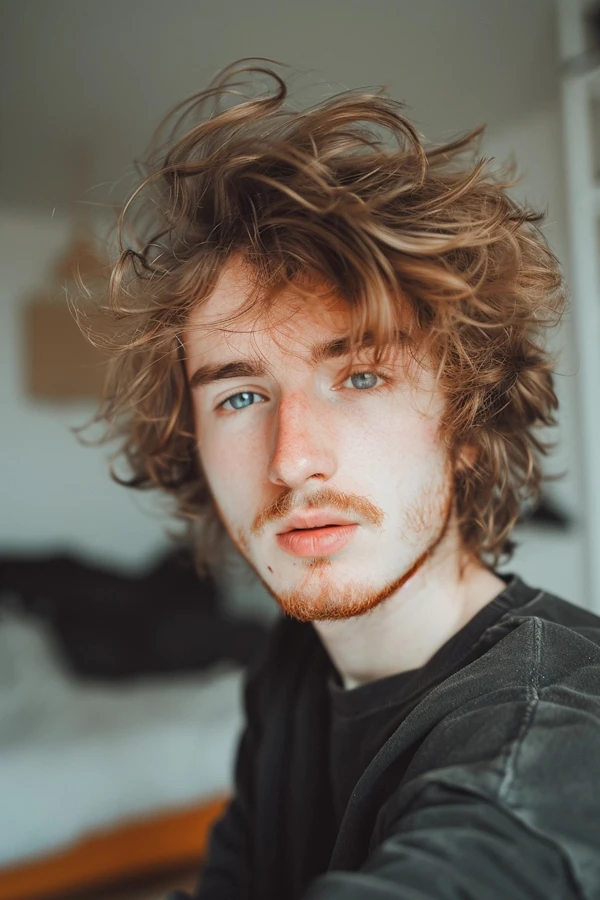 Thoughtful Young Man Portrait