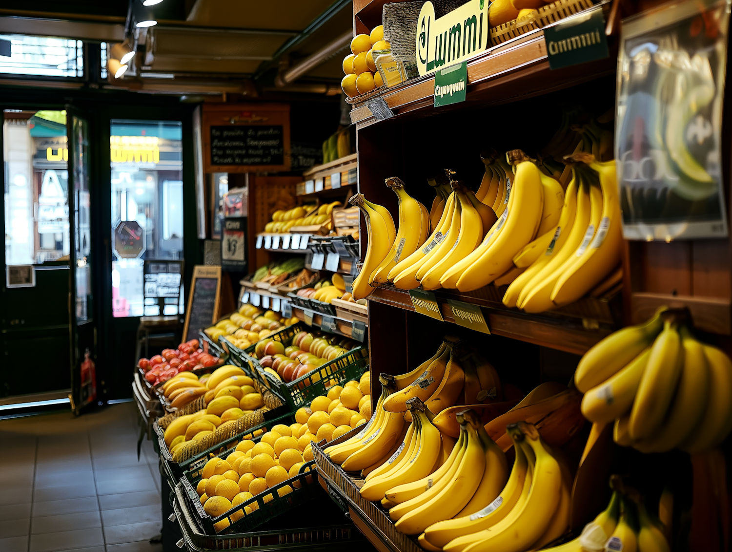 Fresh Market Produce Display