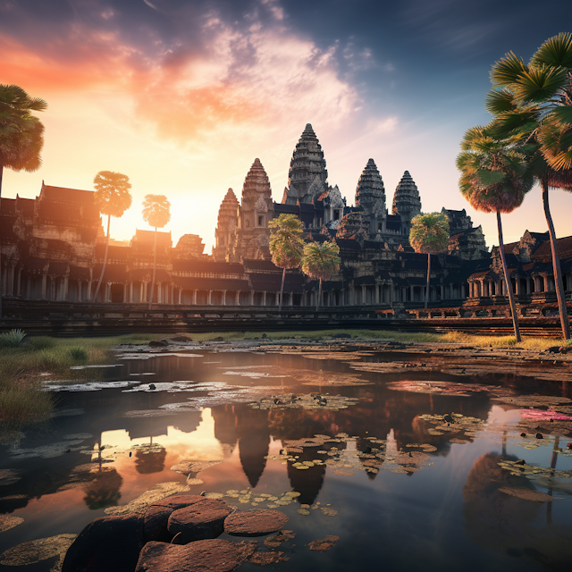 Angkor Wat Sunrise Serenity