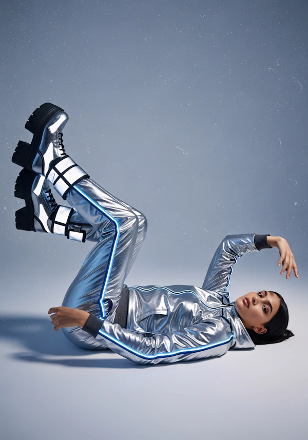 Futuristic Fashion Pose