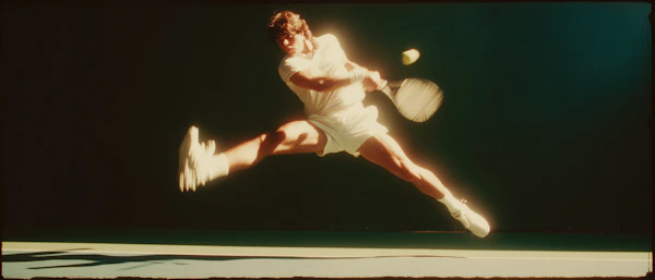 Dynamic Tennis Action