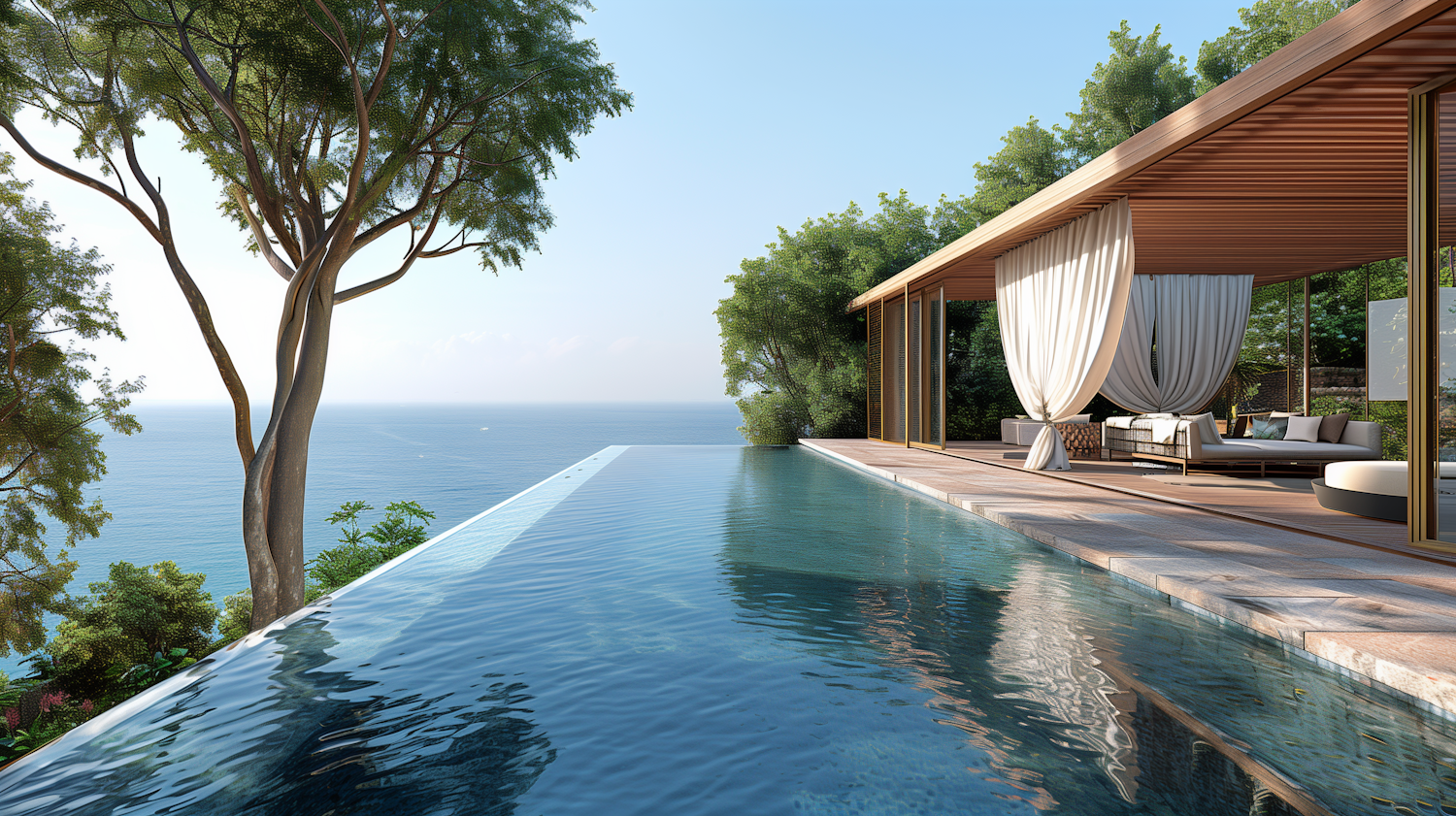 Luxurious Infinity Pool and Ocean View