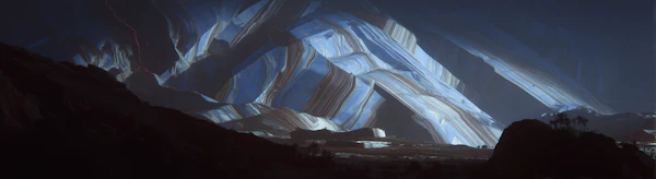 Surreal Rock Landscape