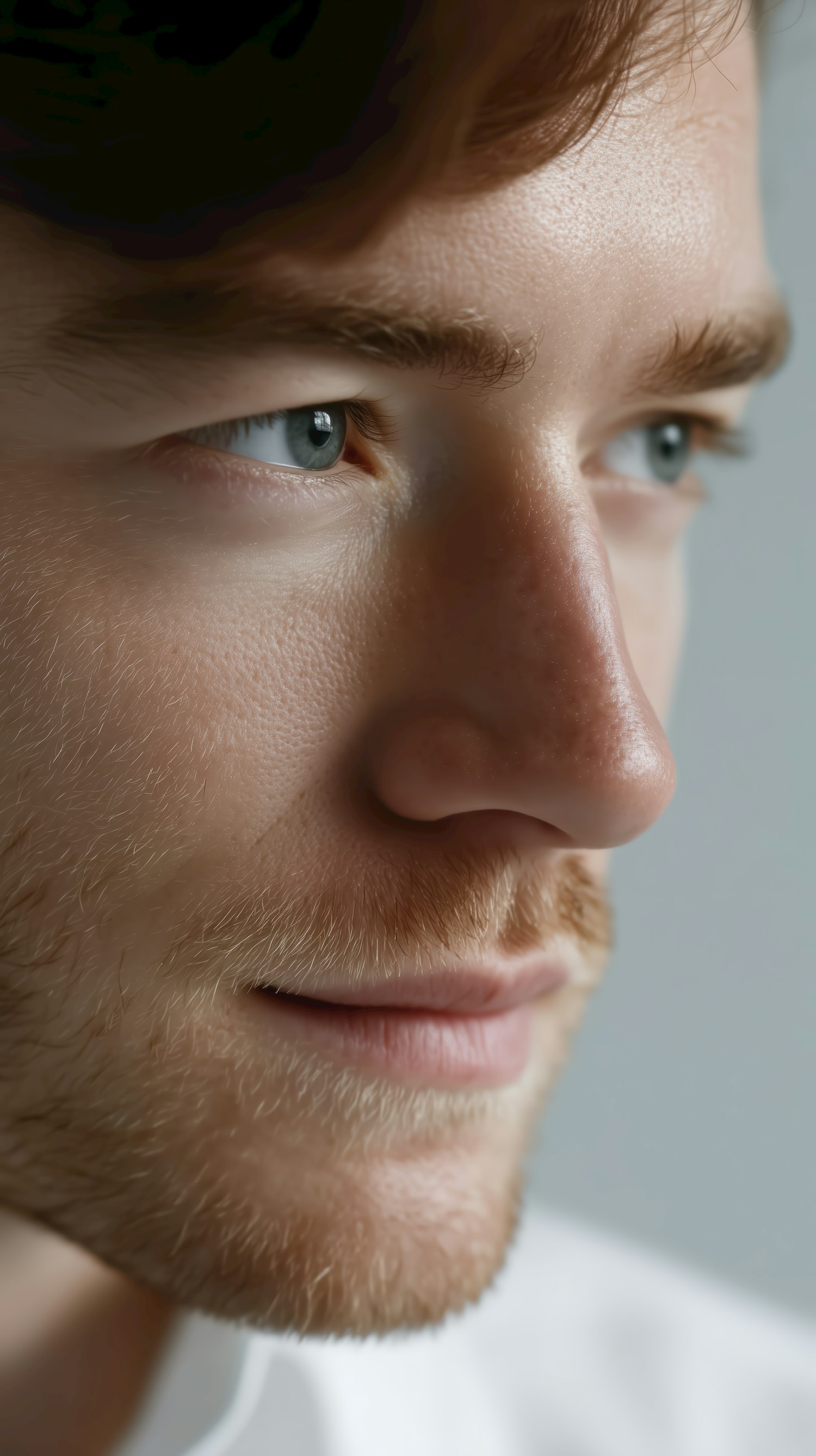 Close-Up Male Portrait