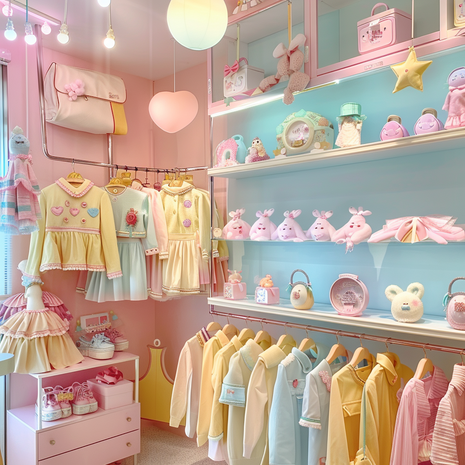 Colorful Children's Clothing Store