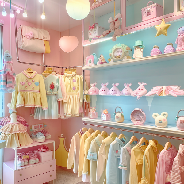 Colorful Children's Clothing Store