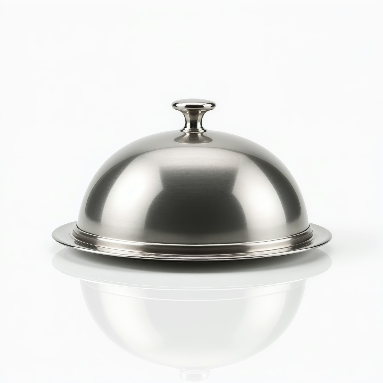 Polished Silver Cloche