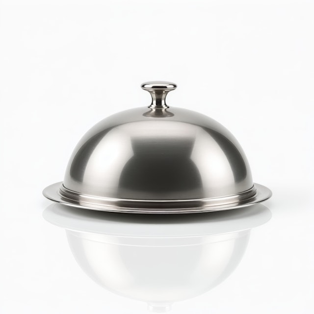 Polished Silver Cloche