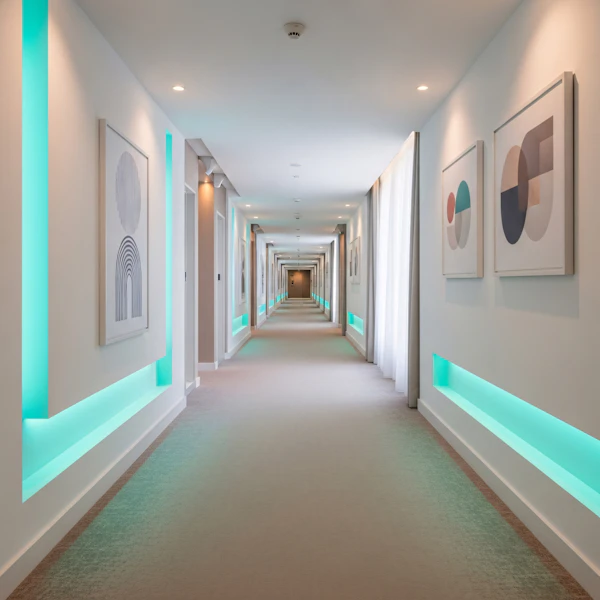 Modern Minimalist Hallway