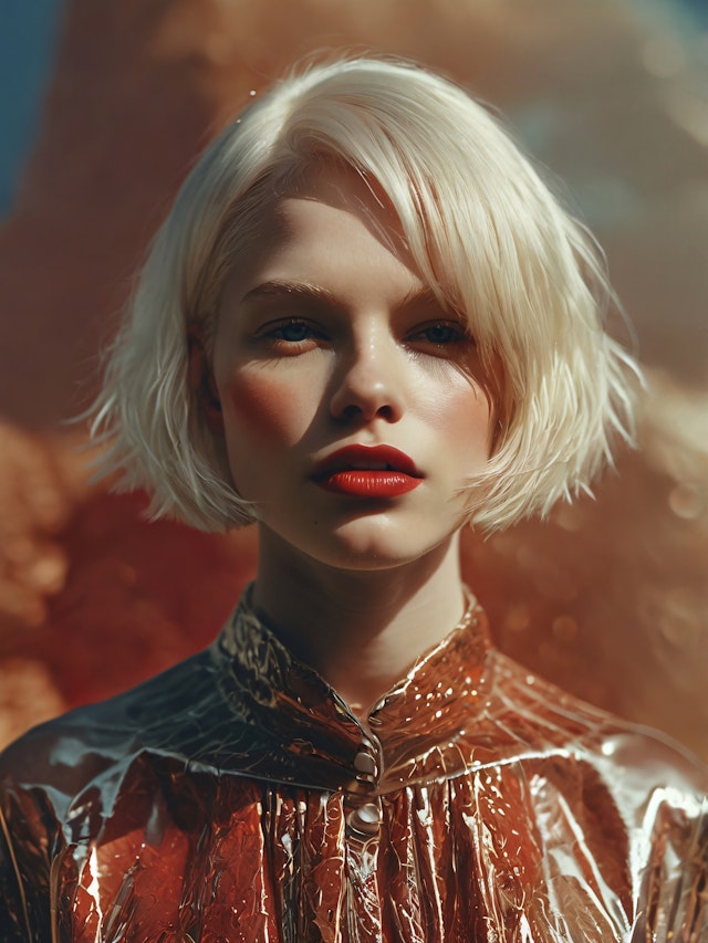 Futuristic Fashion Portrait