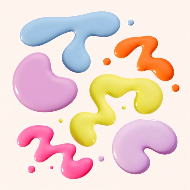 Colorful Abstract Blobs