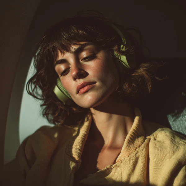 Serene Woman by Window