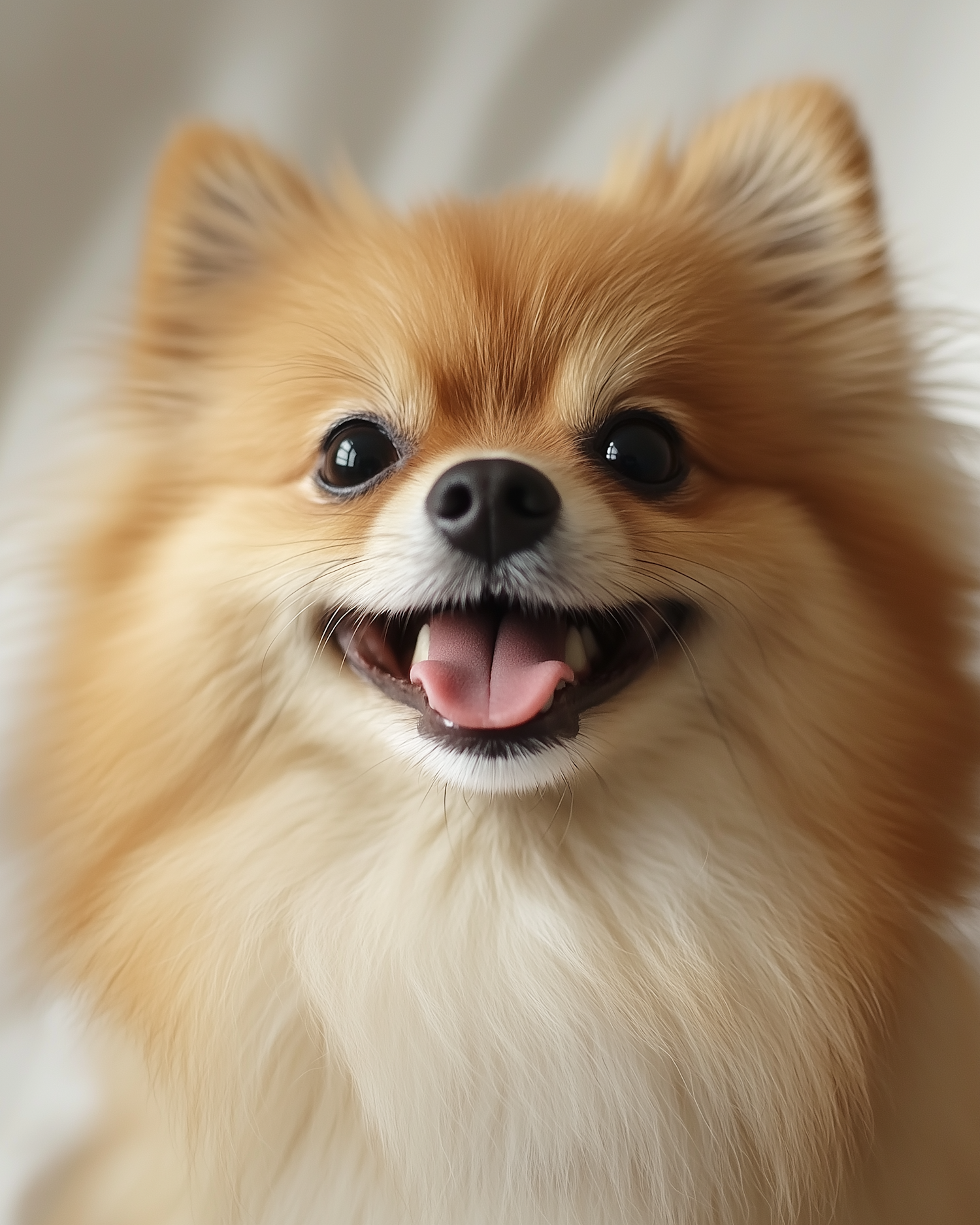 Close-up of a Pomeranian Dog