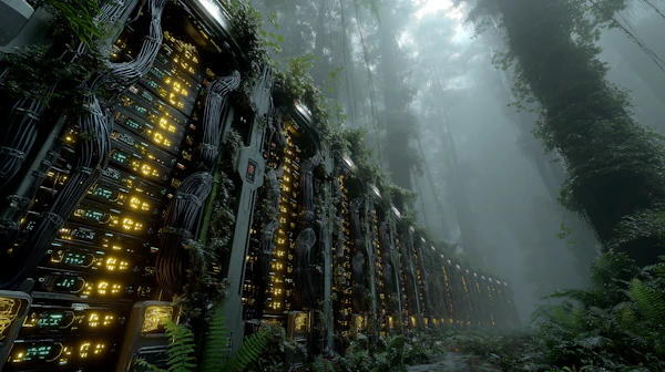 Futuristic Forest Servers