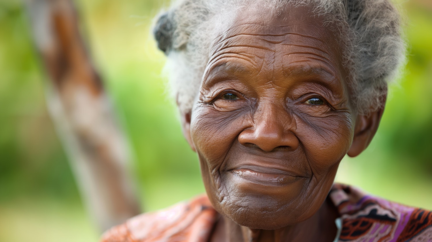 Elderly Woman Portrait