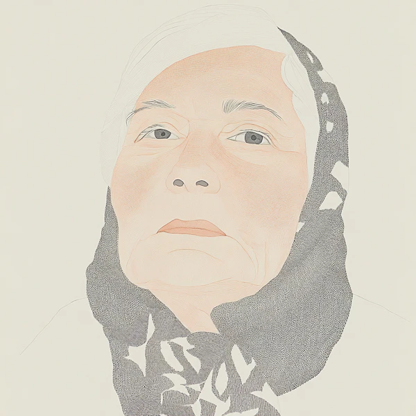 Elderly Woman Portrait
