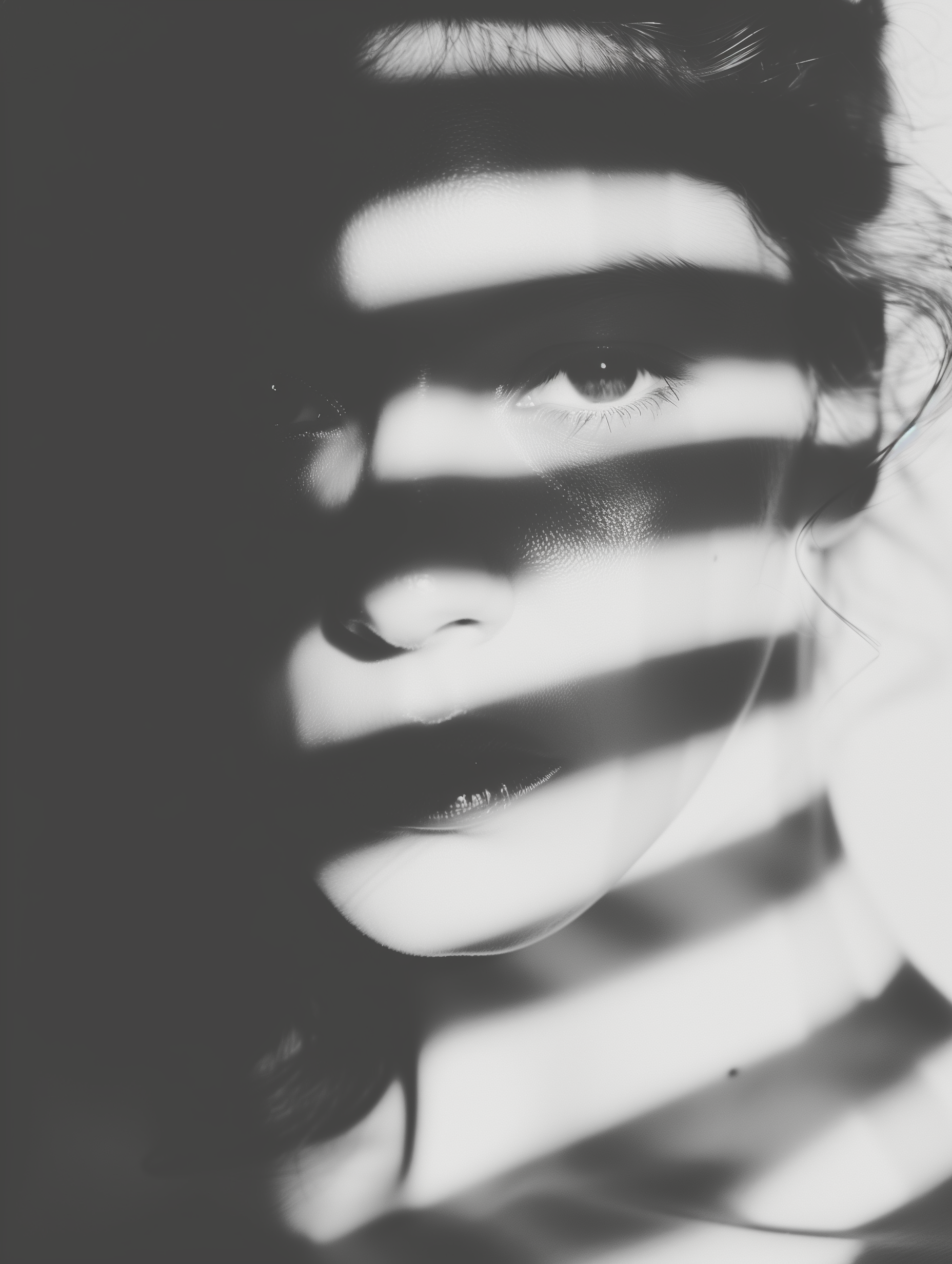Dramatic Light and Shadow Portrait Photo on Lummi