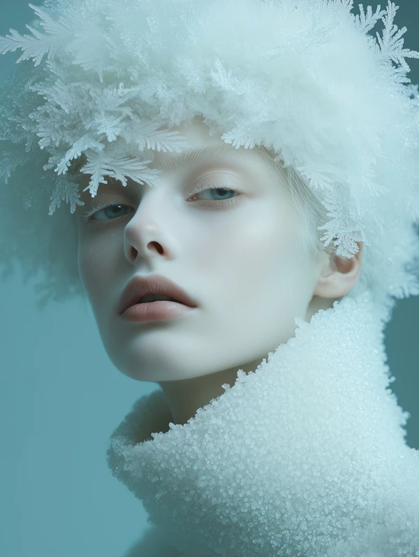 Frosty Ethereal Portrait