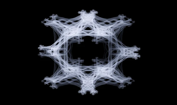 Fractal Snowflake Design