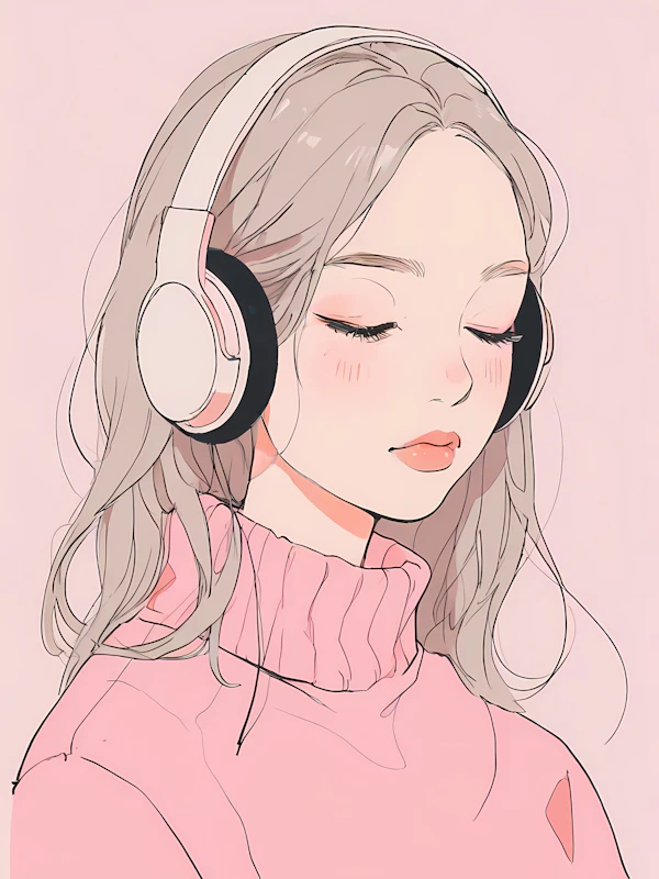 Serene Music Portrait