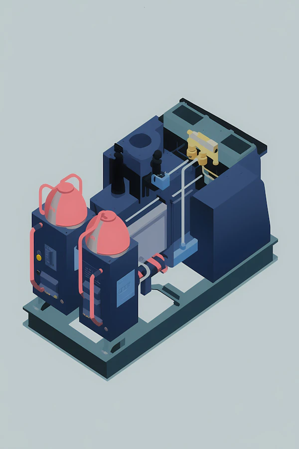 Industrial Machine Setup