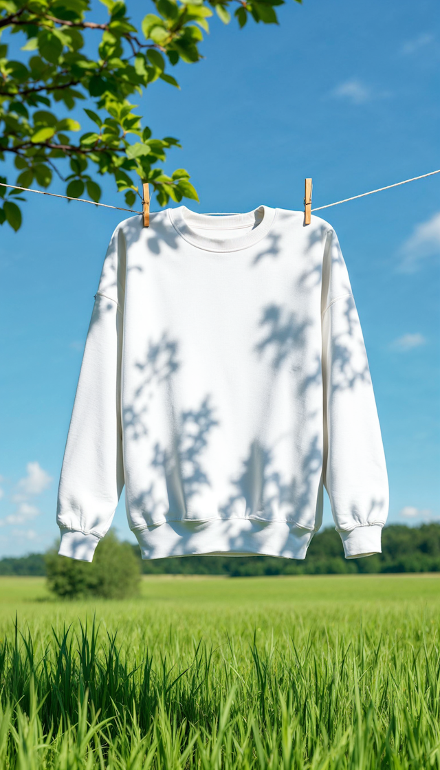 Sweatshirt on Clothesline