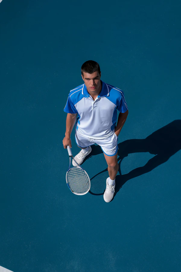 Tennis Player Ready