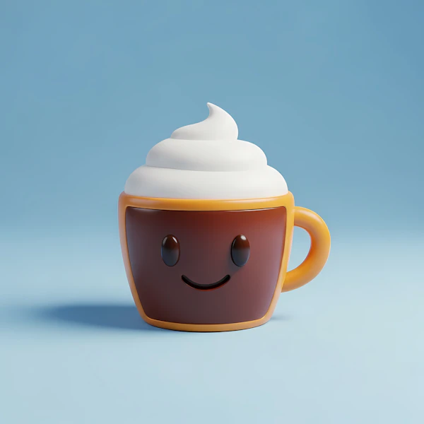 Smiling Coffee Cup