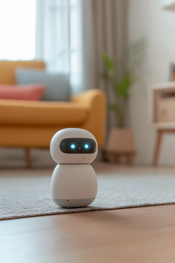 Domestic Robot in a Cozy Setting