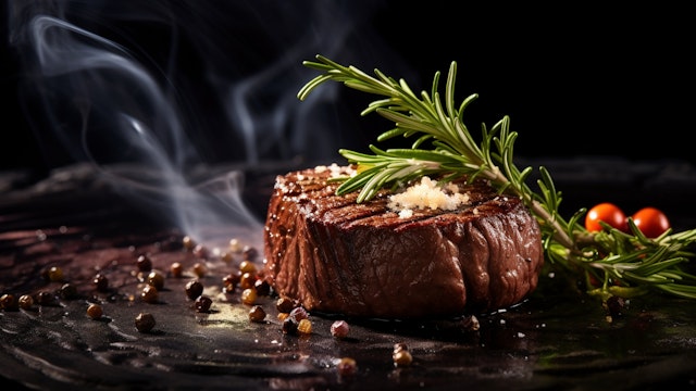 Gourmet Steak Close-up