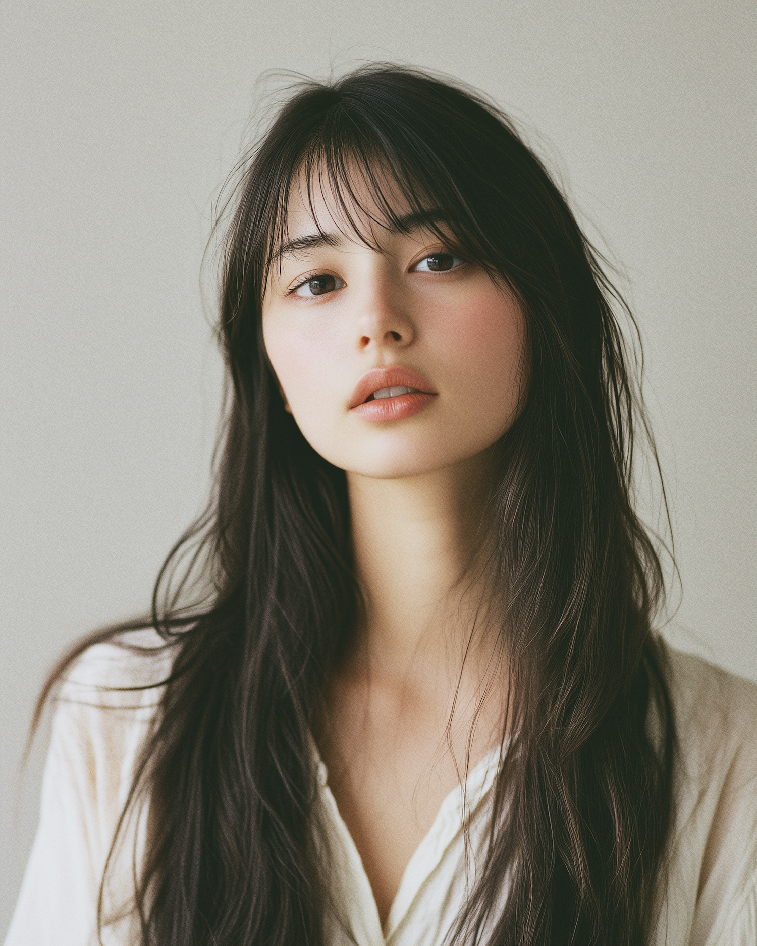 Serene Portrait of a Young Woman