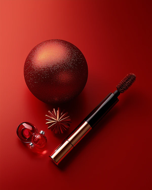Elegant Red Composition