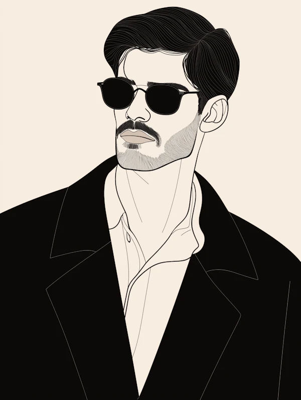 Stylized Man Illustration